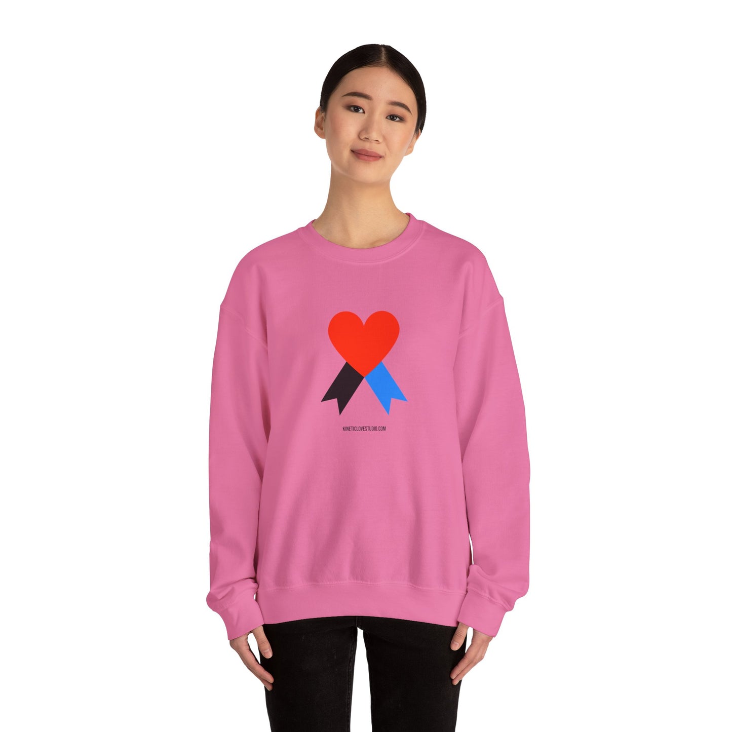 Christmas Bow Multi Color Modern Design Sweatshirt Unisex - Limited Edition