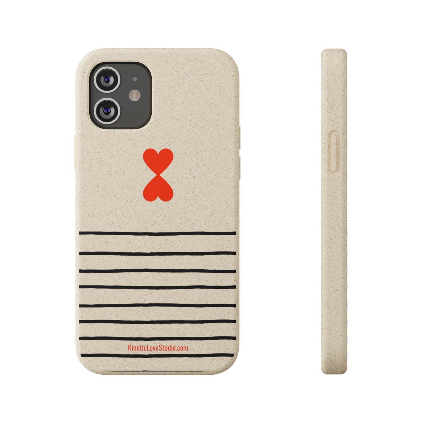 Phone Case - French Chic Black Stripes Biodegradable Eco-Friendly