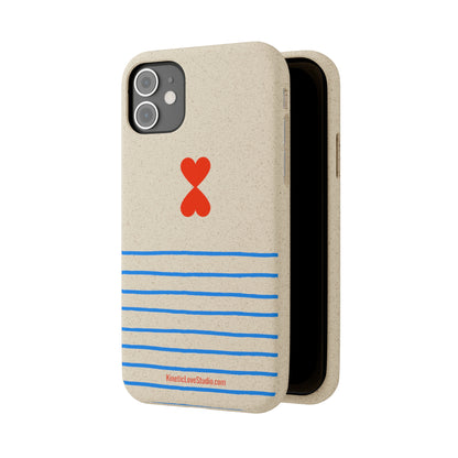 Phone Case - French Chic Trendy Stripe Design Paris Street Style Biodegradable Eco-Friendly