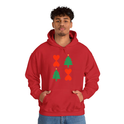 Christmas Tree Modern Design Hoodie Unisex