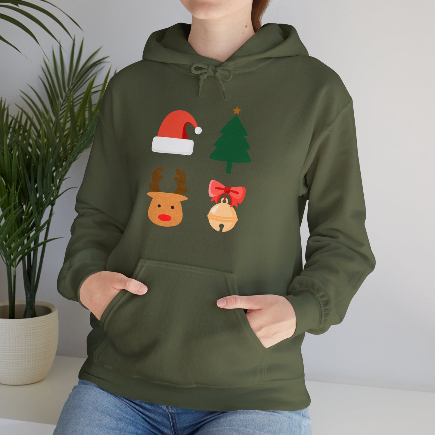 Christmas Ornaments Modern Design Hoodie Unisex