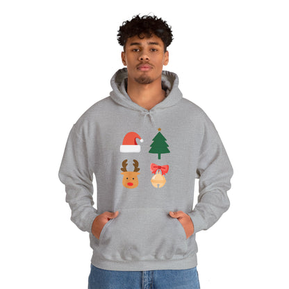 Christmas Ornaments Modern Design Hoodie Unisex