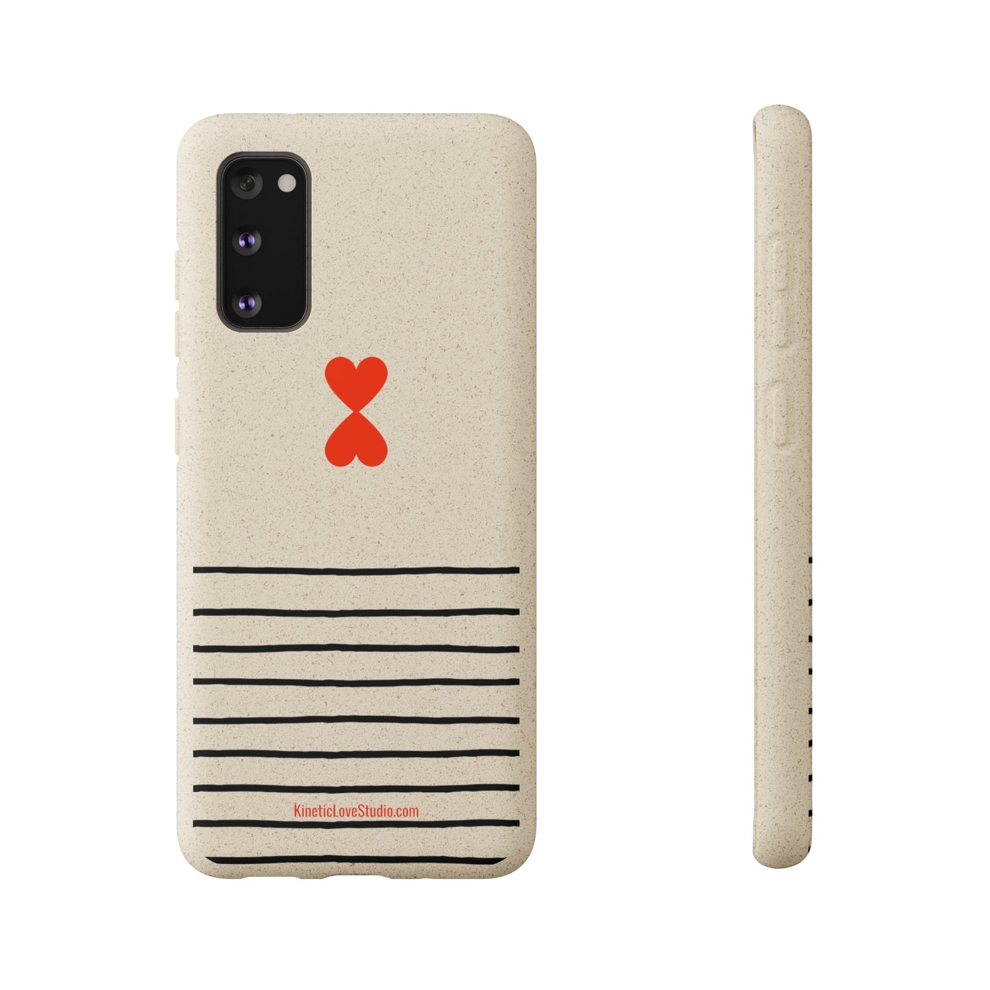 Phone Case - French Chic Black Stripes Biodegradable Eco-Friendly