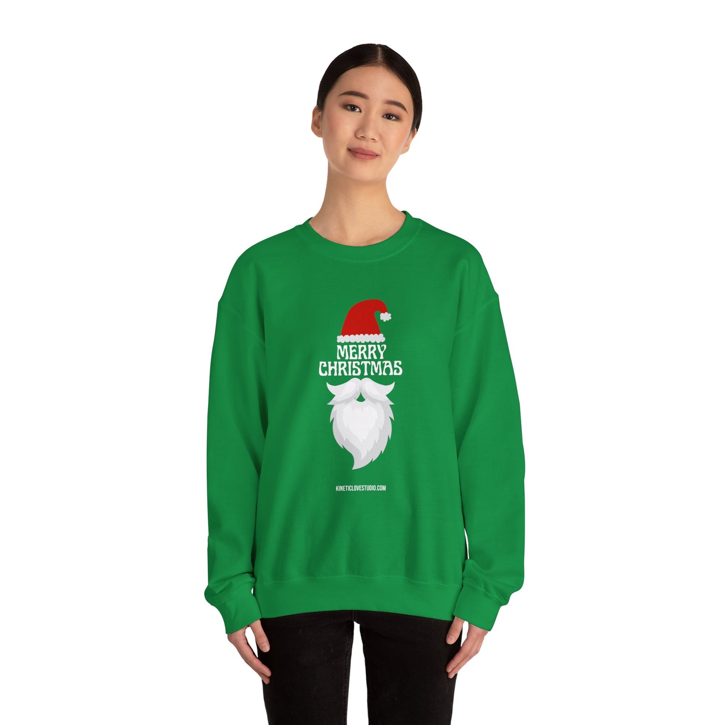 Christmas Santa Claus Beard Funny Sweatshirt