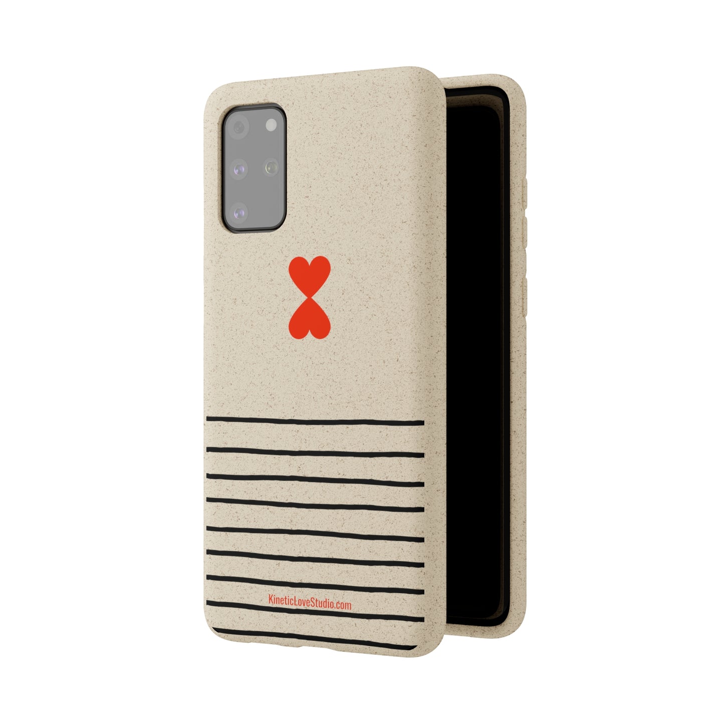 Phone Case - French Chic Black Stripes Biodegradable Eco-Friendly