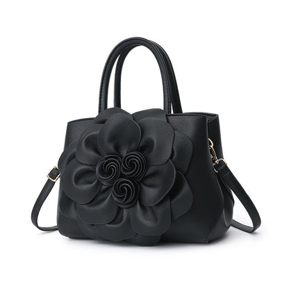 Rose Petal Flower Bomb Tote Handbag 3D Luxury Style