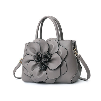 Rose Petal Flower Bomb Tote Handbag 3D Luxury Style