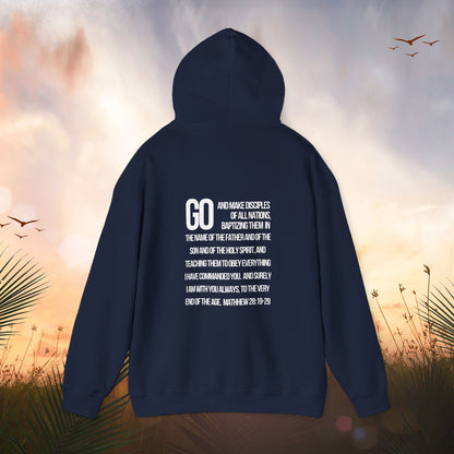 Go Make Disciples Hoodie - World Missions Sweatshirt