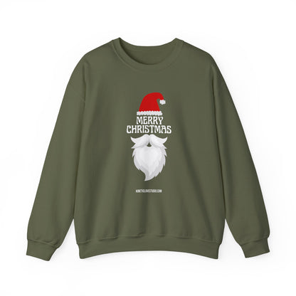 Christmas Santa Claus Beard Funny Sweatshirt