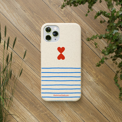 Phone Case - French Chic Trendy Stripe Design Paris Street Style Biodegradable Eco-Friendly