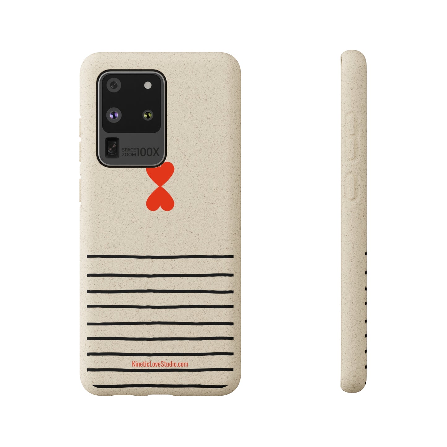 Phone Case - French Chic Black Stripes Biodegradable Eco-Friendly