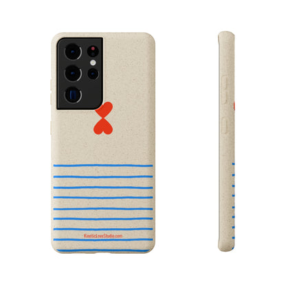 Phone Case - French Chic Trendy Stripe Design Paris Street Style Biodegradable Eco-Friendly