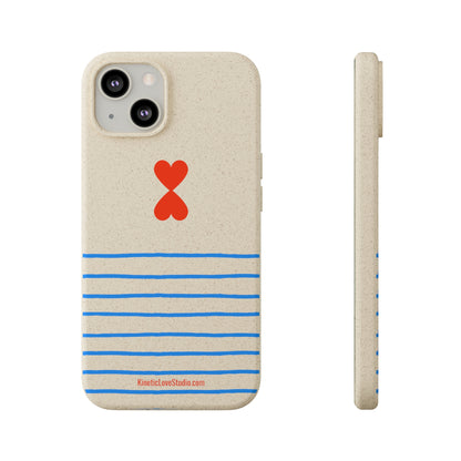 Phone Case - French Chic Trendy Stripe Design Paris Street Style Biodegradable Eco-Friendly