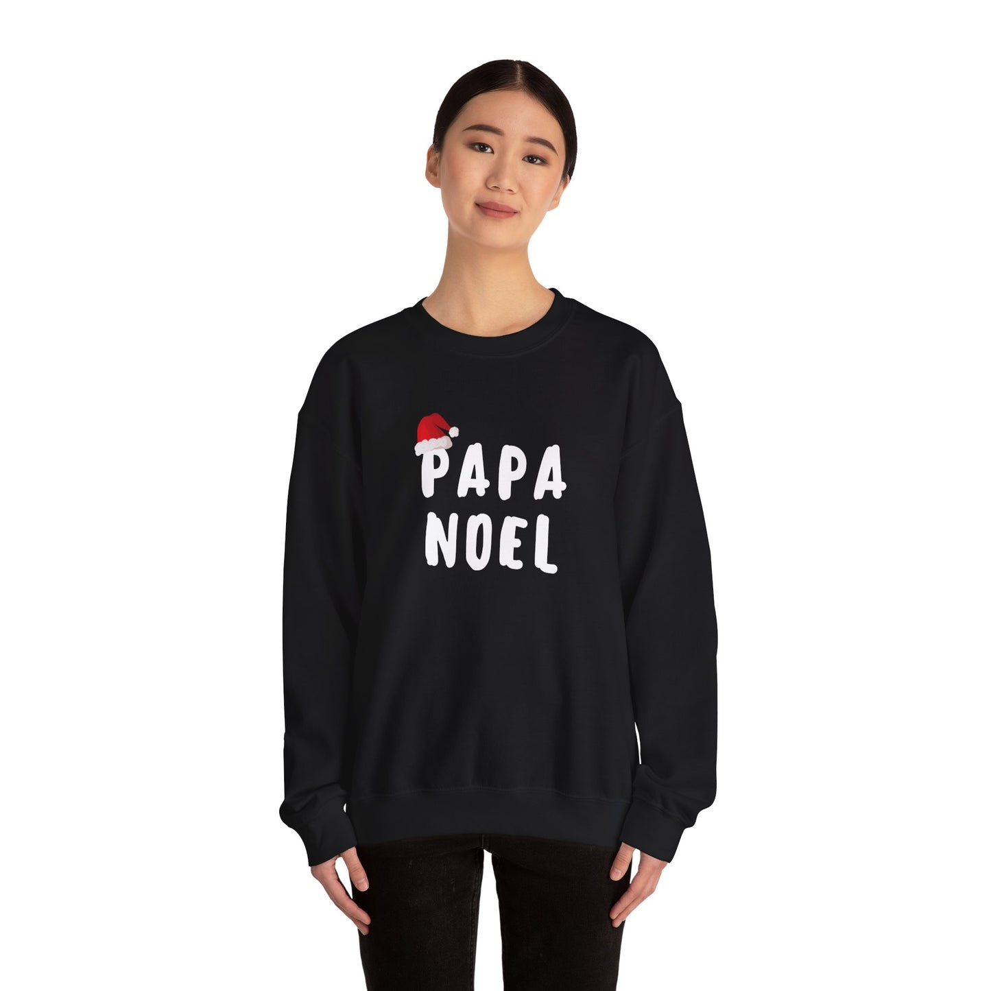 Christmas Dad Sweatshirt Papa Noel - Parents Couple Sweatshirt