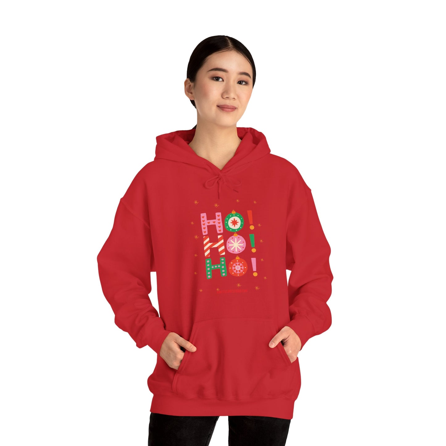 Christmas Cheer Ho Ho Ho Hoodie Unisex