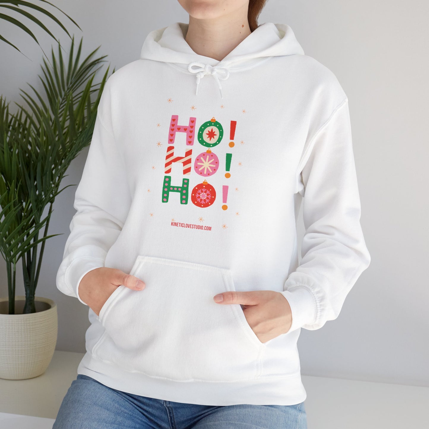 Christmas Cheer Ho Ho Ho Hoodie Unisex