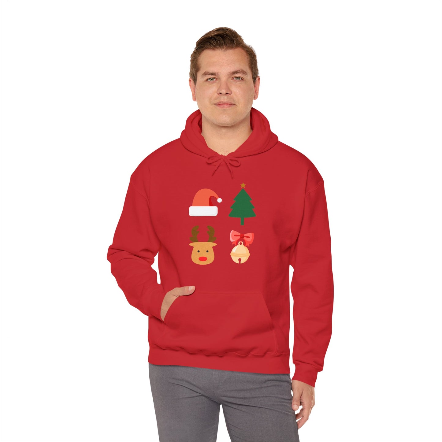 Christmas Ornaments Modern Design Hoodie Unisex