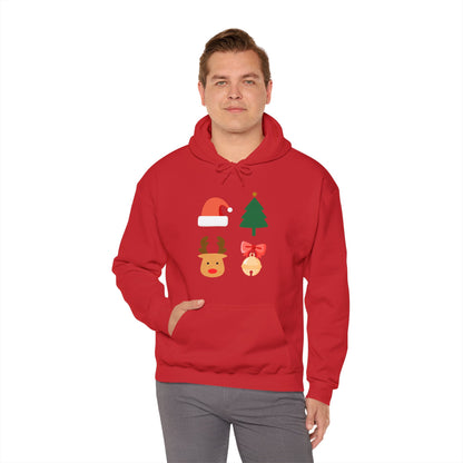 Christmas Ornaments Modern Design Hoodie Unisex