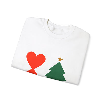 Christmas Tree Sweatshirt - Modern Holiday Edition Unisex