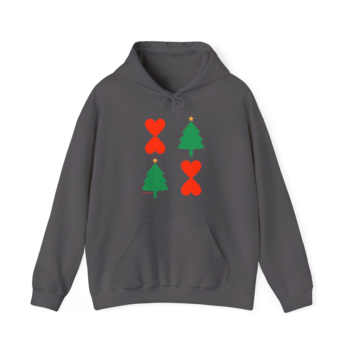 Christmas Tree Modern Design Hoodie Unisex