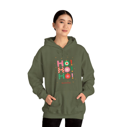 Christmas Cheer Ho Ho Ho Hoodie Unisex