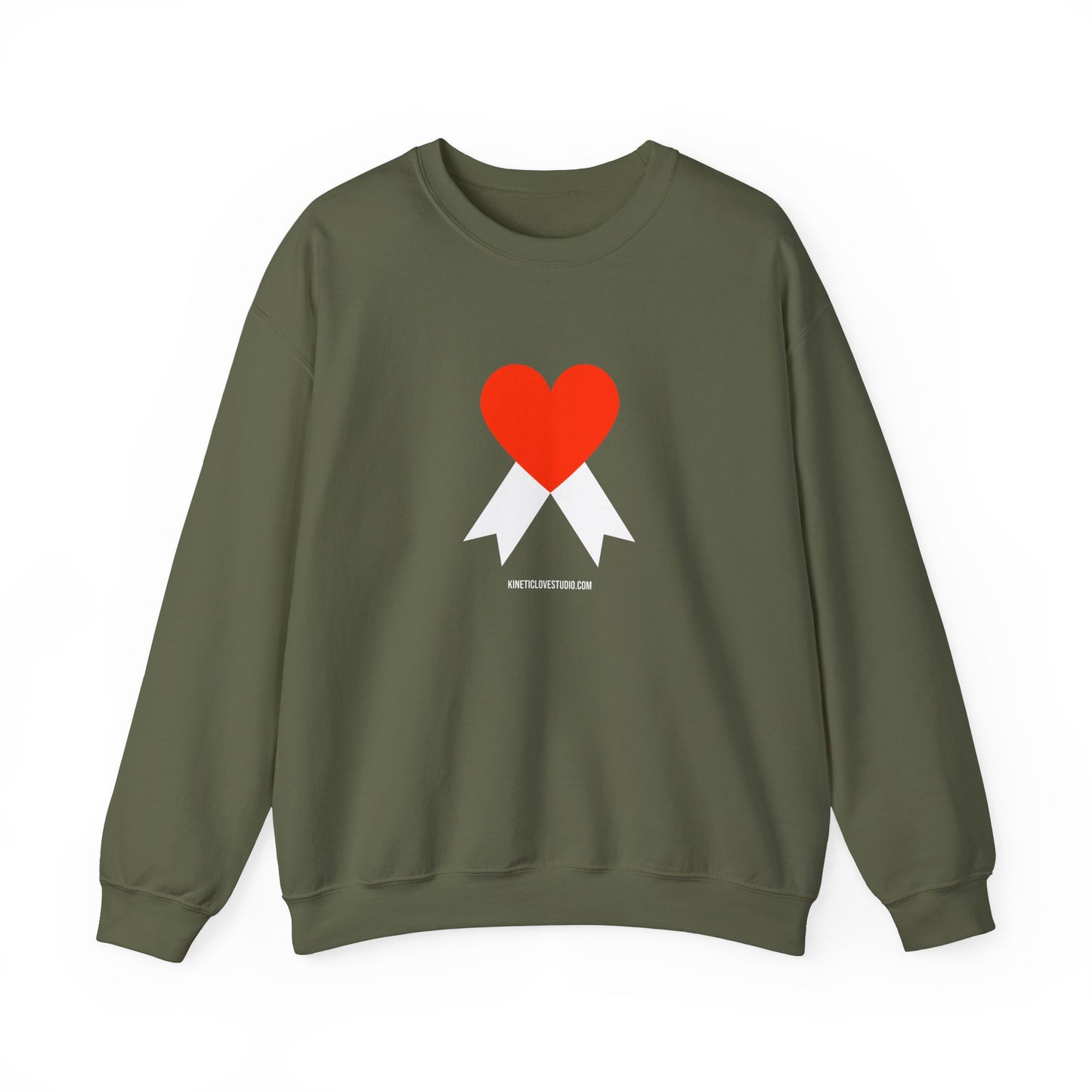 Christmas Bow Ribbon Sweatshirt Green Unisex - Limited Edition