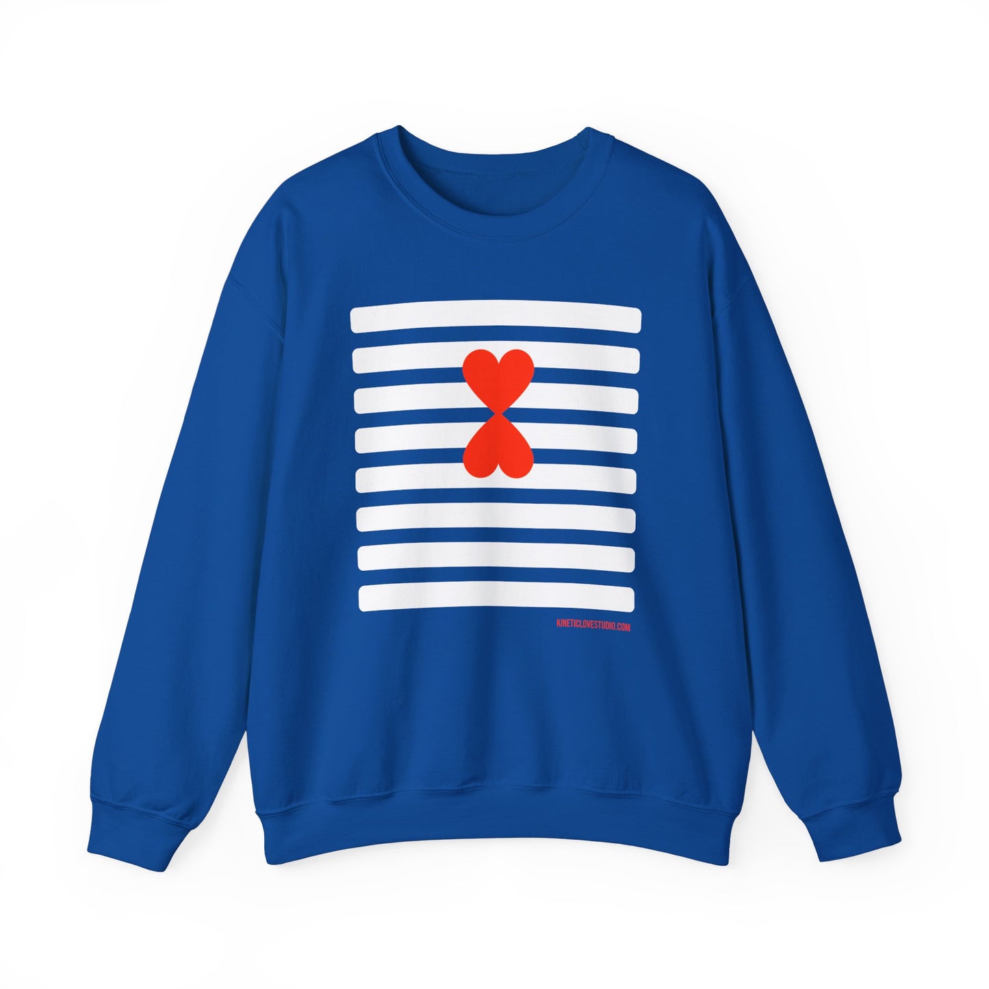 Stripes Sweatshirt - Paris Street Style Signature Design by Kinetic Love Studio