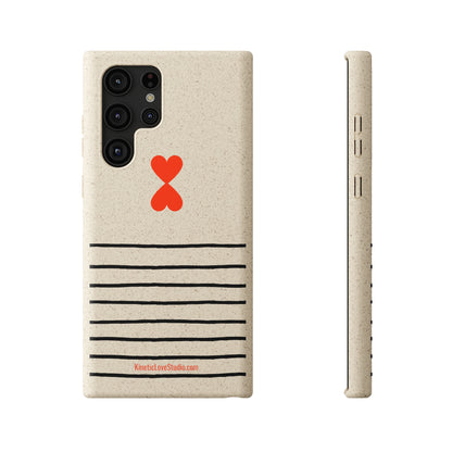 Phone Case - French Chic Black Stripes Biodegradable Eco-Friendly