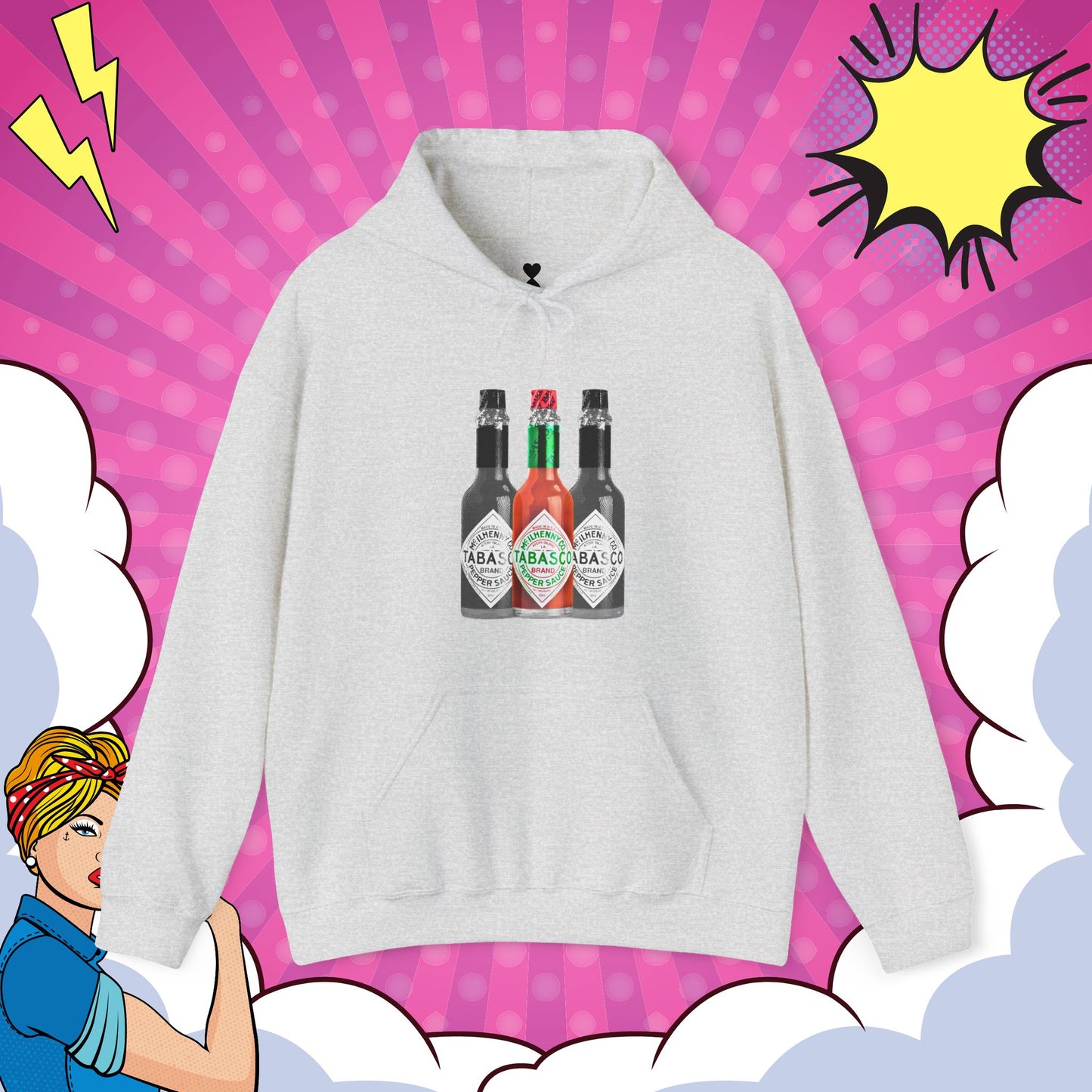 Tabasco Pop-Art Hoodie