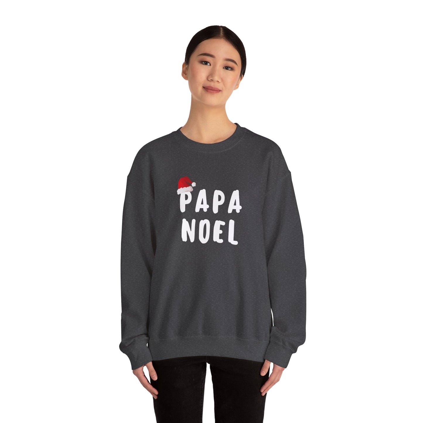 Christmas Dad Sweatshirt Papa Noel - Parents Couple Sweatshirt