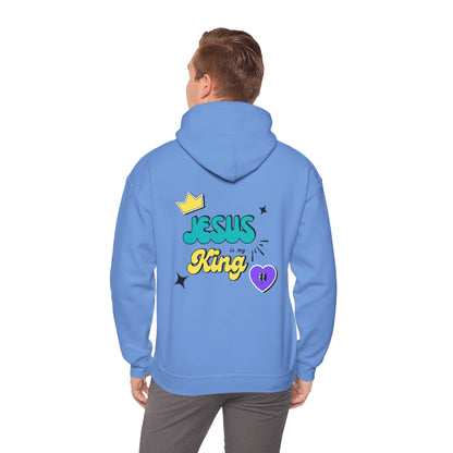 Jesus is King Retro Hoodie