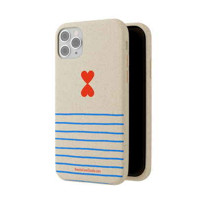 Phone Case - French Chic Trendy Stripe Design Paris Street Style Biodegradable Eco-Friendly