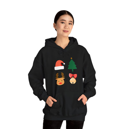 Christmas Ornaments Modern Design Hoodie Unisex