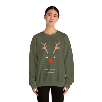 Reindeer Oh Dear Modern Design Sweatshirt