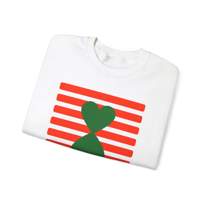 Holiday Edition Couple Sweatshirt - Red Stripes