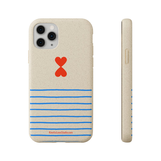 Phone Case - French Chic Trendy Stripe Design Paris Street Style Biodegradable Eco-Friendly