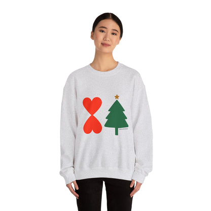 Christmas Tree Sweatshirt - Modern Holiday Edition Unisex