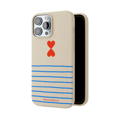 Phone Case - French Chic Trendy Stripe Design Paris Street Style Biodegradable Eco-Friendly