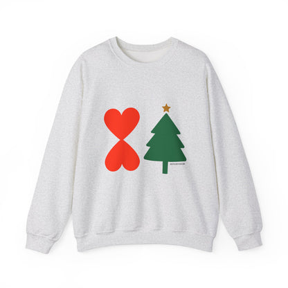 Christmas Tree Sweatshirt - Modern Holiday Edition Unisex