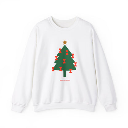 Christmas Tree Modern Couple Sweatshirt - Holiday Edition Unisex