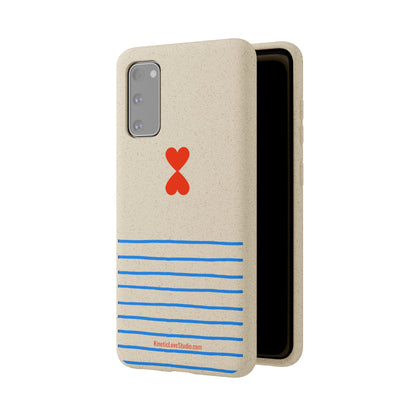 Phone Case - French Chic Trendy Stripe Design Paris Street Style Biodegradable Eco-Friendly