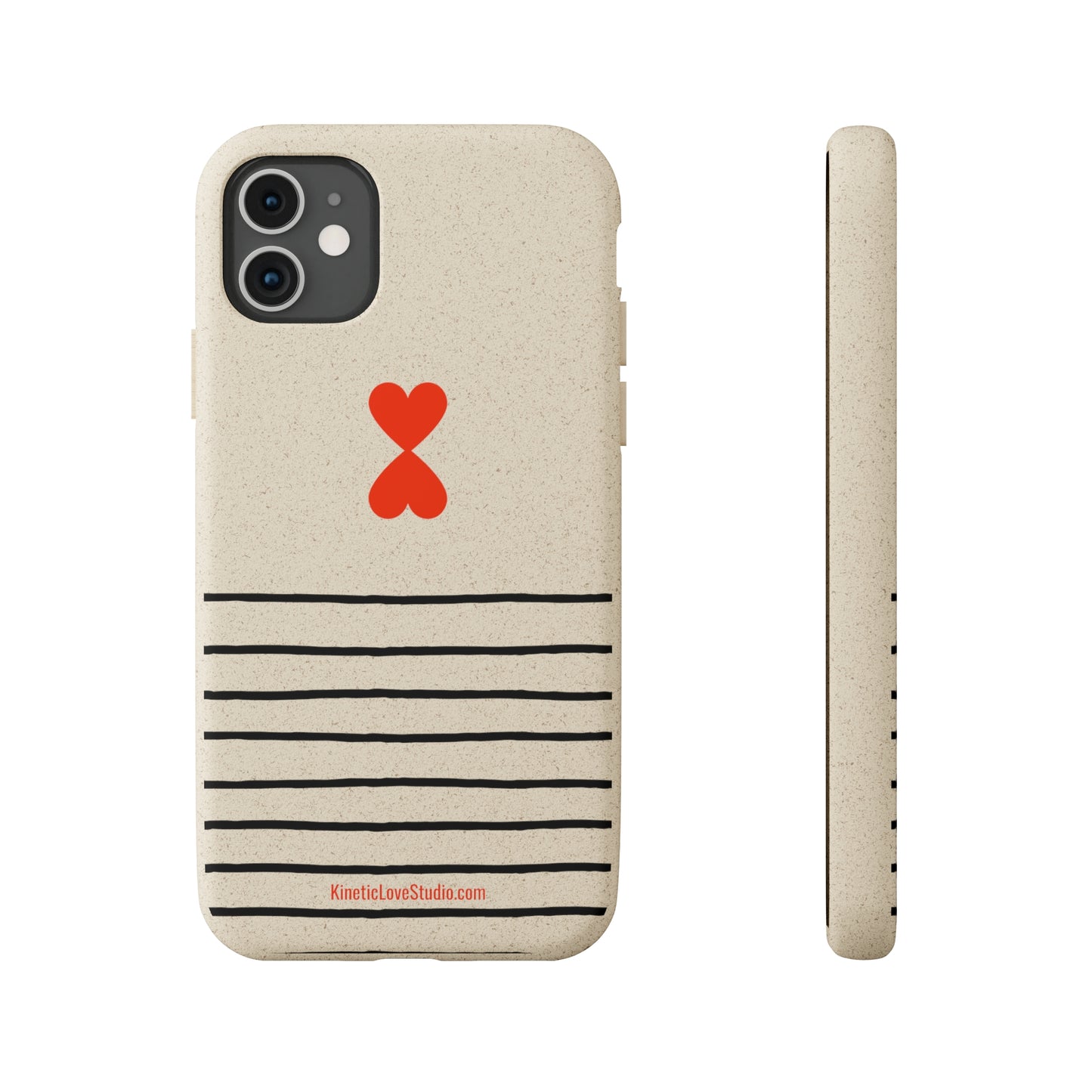 Phone Case - French Chic Black Stripes Biodegradable Eco-Friendly