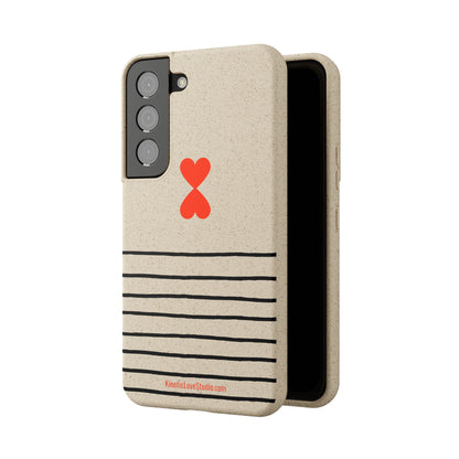 Phone Case - French Chic Black Stripes Biodegradable Eco-Friendly