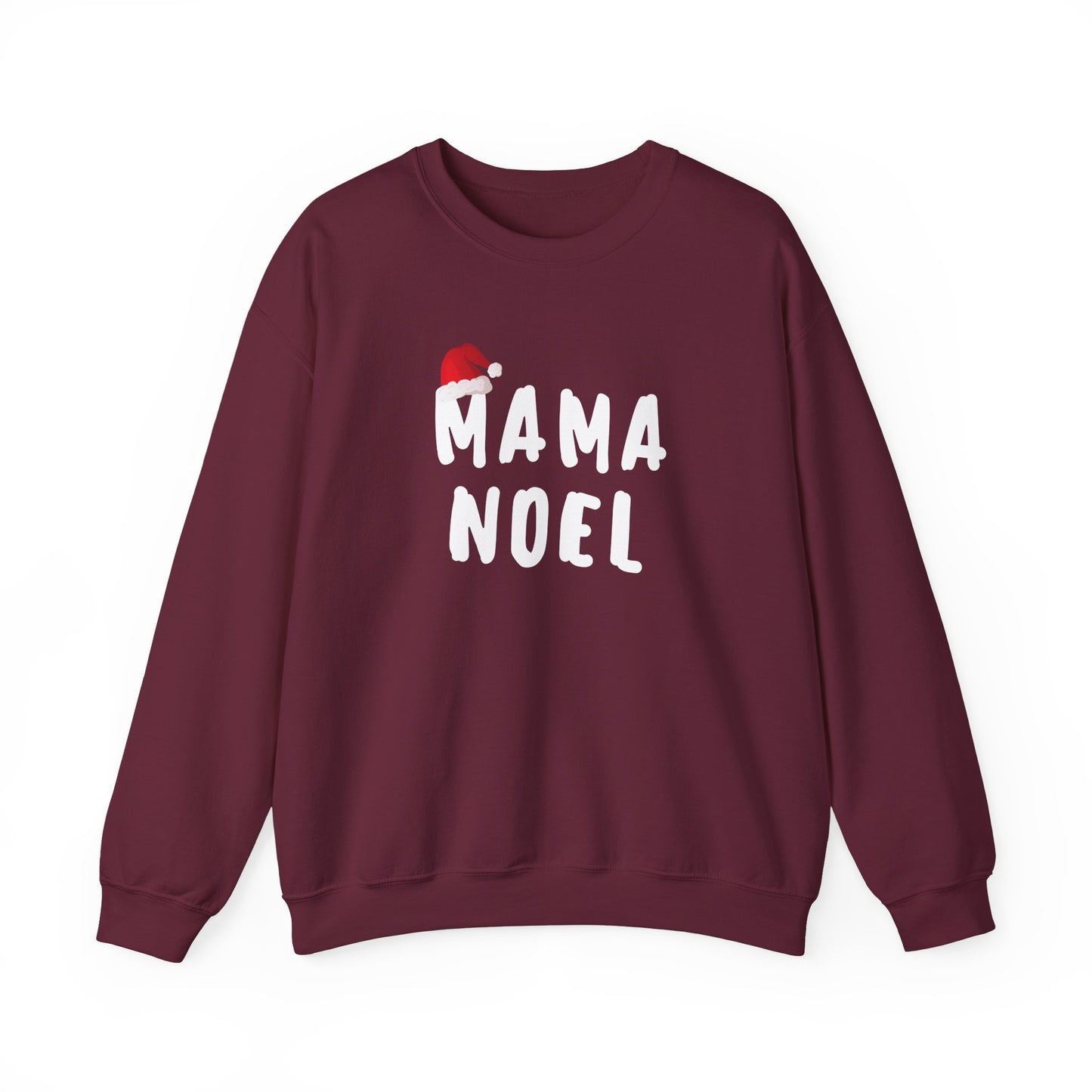 Christmas Mom Sweatshirt Mama Noel - Parents Couple Sweatshirt