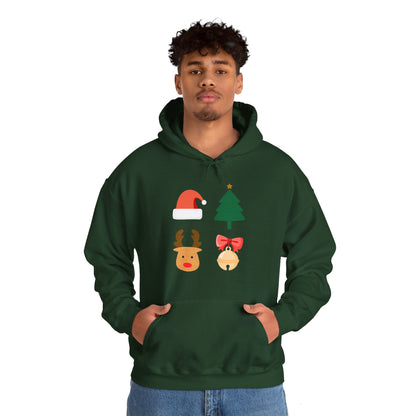 Christmas Ornaments Modern Design Hoodie Unisex