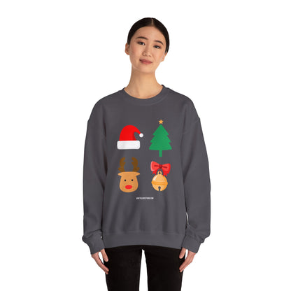 Christmas Ornaments Sweatshirt Unisex Green