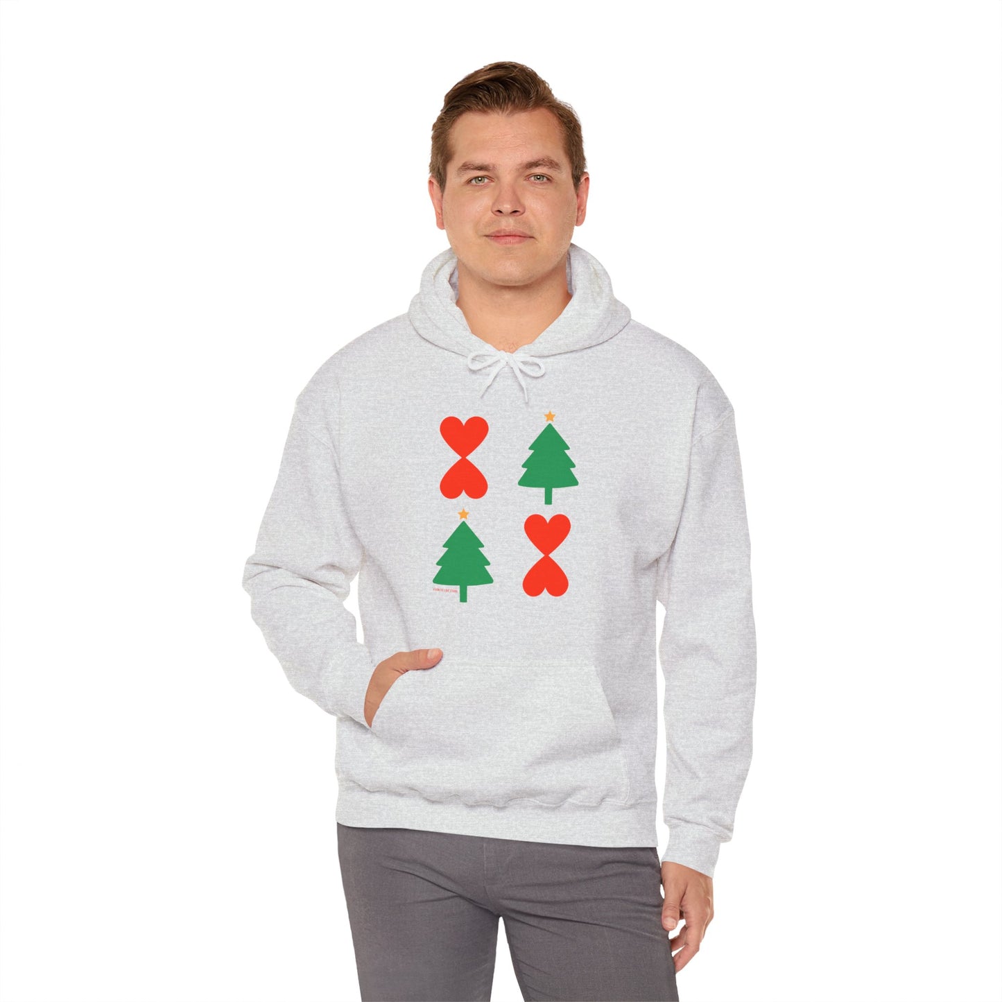 Christmas Tree Modern Design Hoodie Unisex