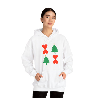 Christmas Tree Modern Design Hoodie Unisex