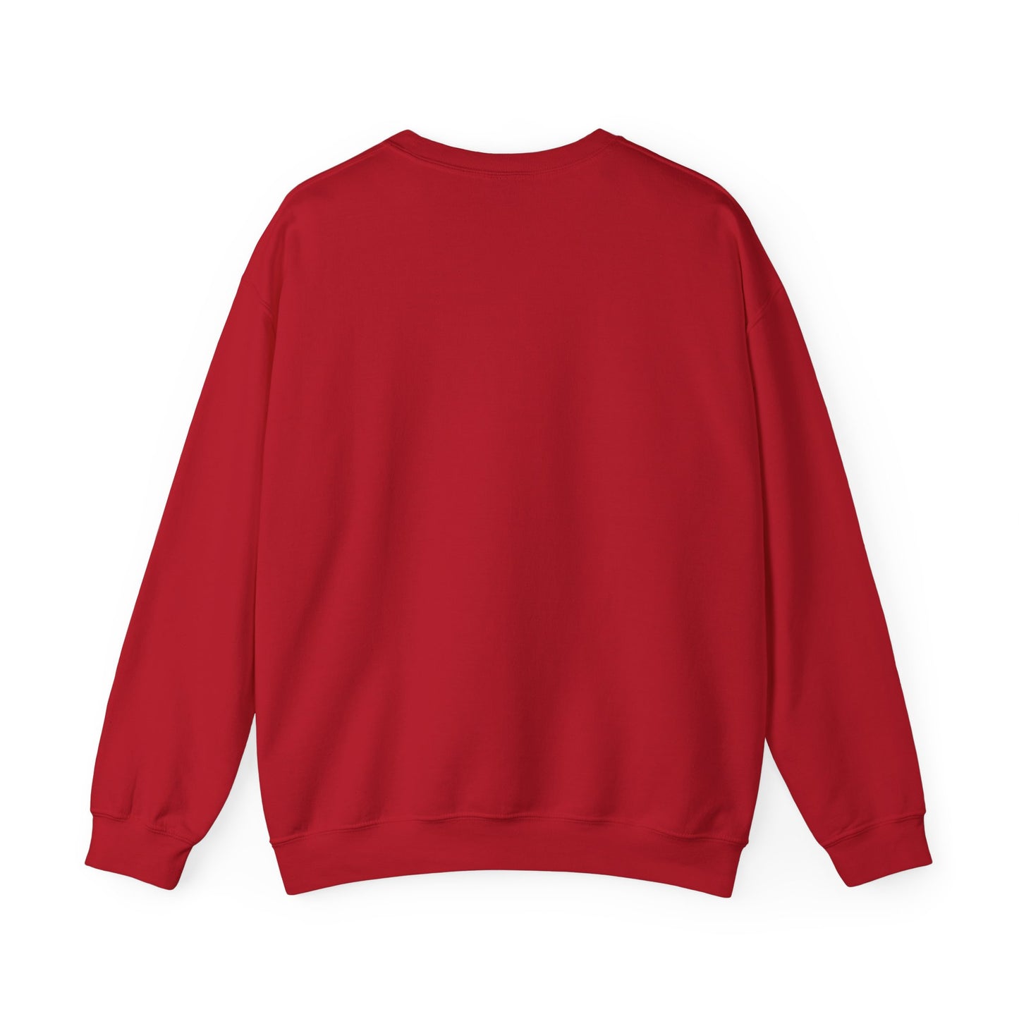 Christmas Tree Red Sweatshirt - Modern Holiday Edition Unisex