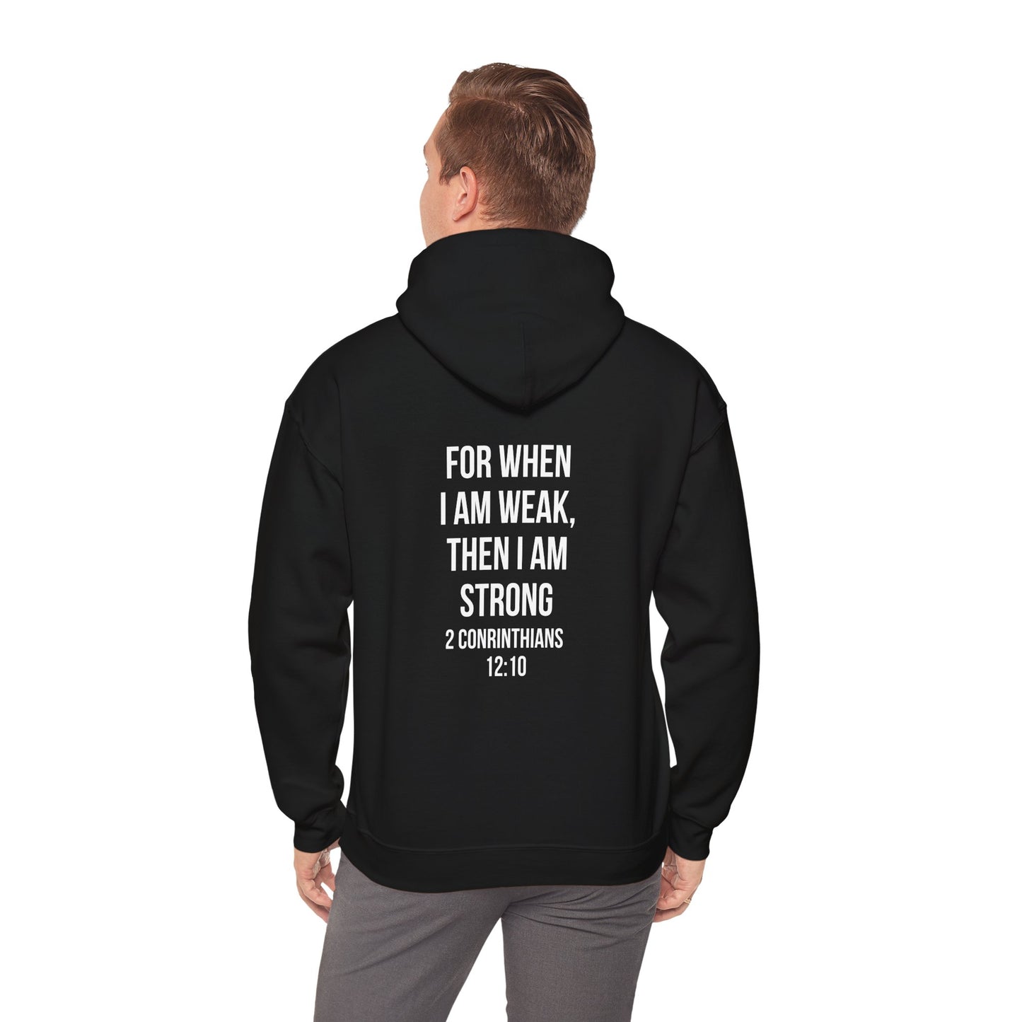 Never Give Up Hoodie for Positive Vibes